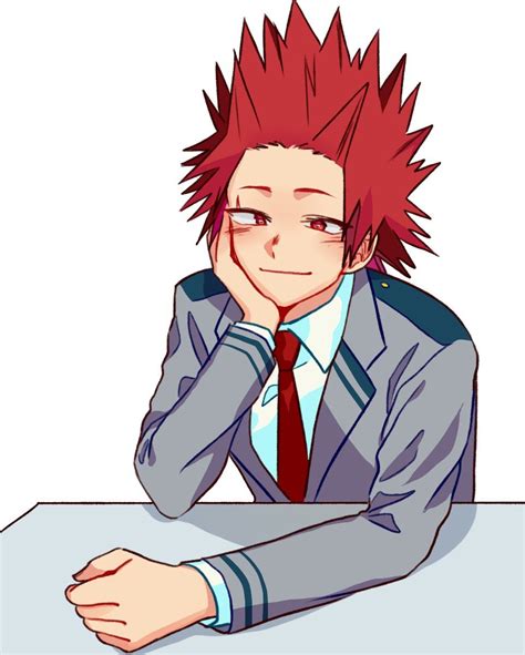 My Hero Academia Kirishima Hair Down Fan Art