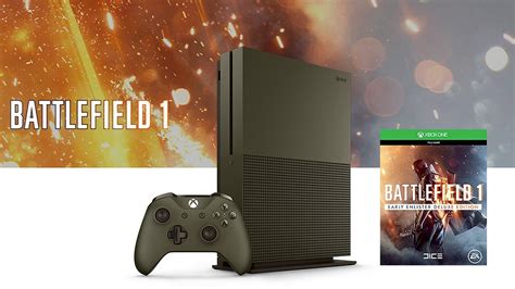 Xbox One S Battlefield 1 Special Edition Bundle Bei Microsoft für 349