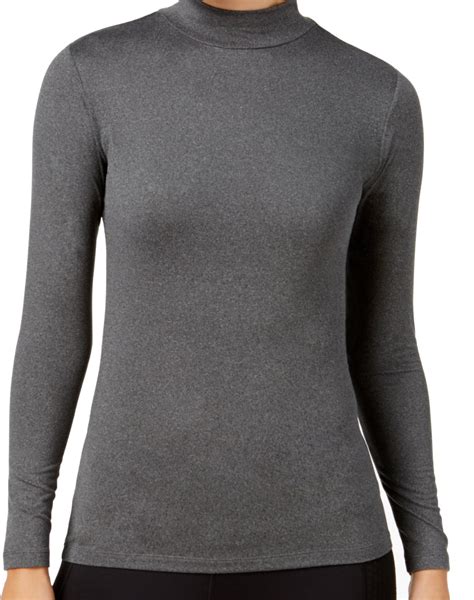 32 Degrees Womens Cozy Heat Mock Neck Top