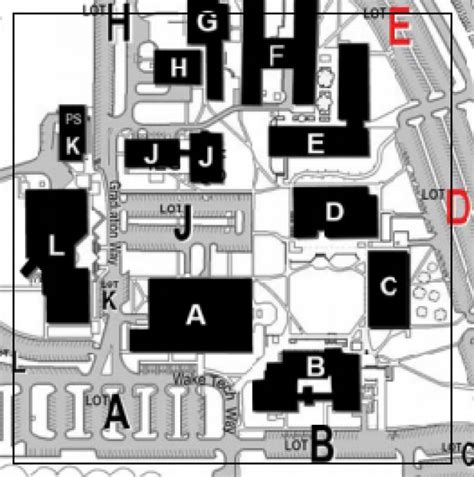 Campus Map | Wake Technical Community College