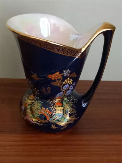 Crown Devon Fieldings Art Deco Lustre High Jug Picclick Uk