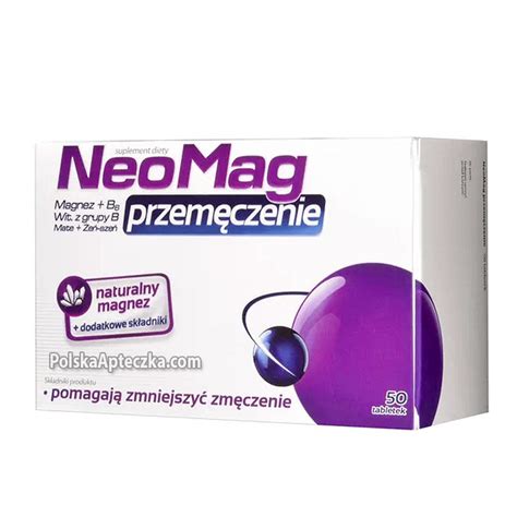 Neomag Przemęczenie 50 Tabletek Chicago Usa Apteczka Proton Nutrition