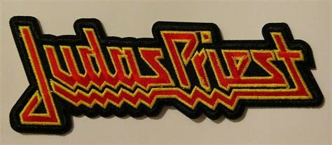 Judas Priest~patch~embroidered~5 14 X 2~iron Or Sew On~heavy Metal