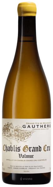 Alain Gautheron Chablis Grand Cru Valmur Vivino US