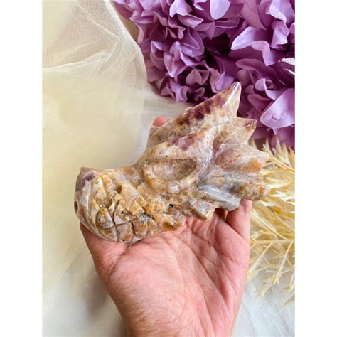 Jual Amethyst Dragon Carving Crystal Dragon Amethyst Ukiran Naga Ukiran