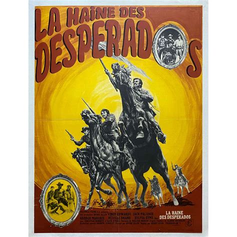 The Desperados French Movie Poster 23x32 In 1969