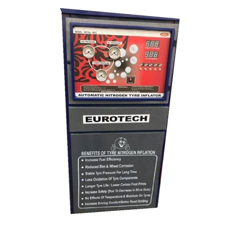 Digital Eurotech Automatic Nitrogen Tyre Inflator For Workshop 240 V