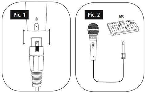 Thomson M152 Dynamic Microphone Instruction Manual