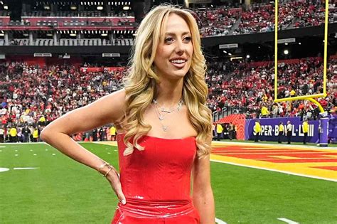 Brittany Mahomes Goes Sexy For Super Bowl 2024 In Red Latex Jumpsuit