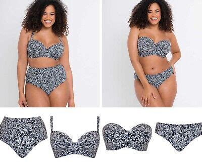 Curvy Kate Sundown Balcony Or Bandeau Bikini Top High Waist Or Bikini