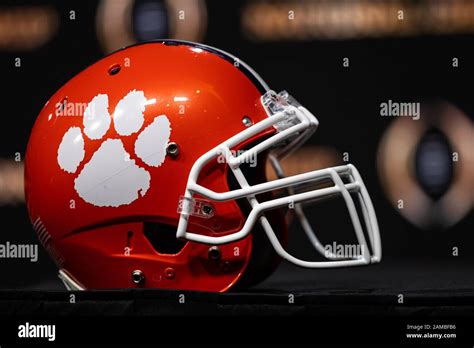 Clemson football helmet hi-res stock photography and images - Alamy