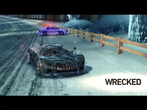 NFS No Limits Koenigsegg Jesko Absolut Wrecked Winter Pursuit