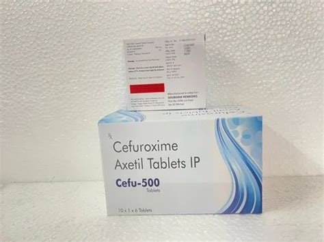 Cefu Cefuroxime Axetil Tablets Mg At Rs Box In Barnala Id