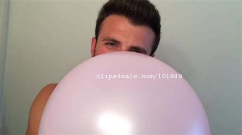 Balloon Fetish Chris Blowing Balloons Gay Man Porn By Clips Sale XHamster