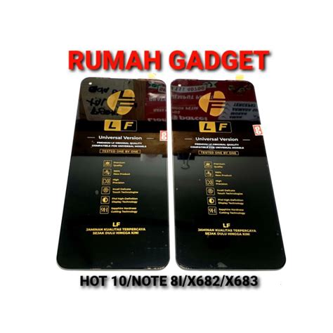 Jual LCD INFINIX X682 X683 HOT 10 NOTE 8i FULLSET TOUCHSCREEN Shopee Indonesia