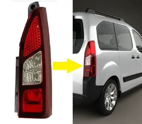 Right Side Rear Tail Light For Peugeot Partner Tepee Citroen Berlingo