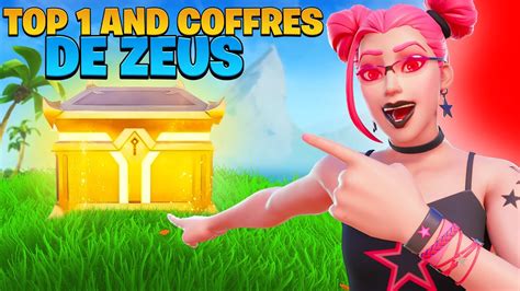 Faire TOP 1 SEULEMENT Avec Les COFFRES De ZEUS YouTube