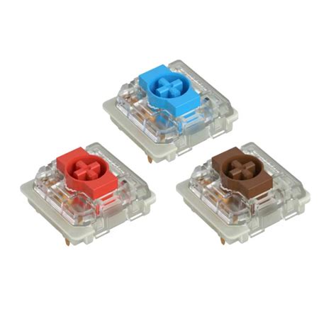 Gateron Low Profile Switches 2 0 Hot Swappable Mechanical RGB Keyboard DIY Kits Blue Brown Red