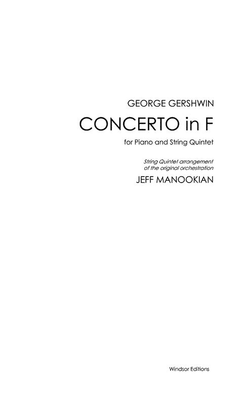 Piano Concerto (Gershwin, George) - IMSLP