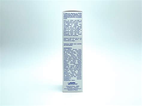 A313 Anti-Wrinkle Moisturizing Face Cream – frenchpharmacy.com