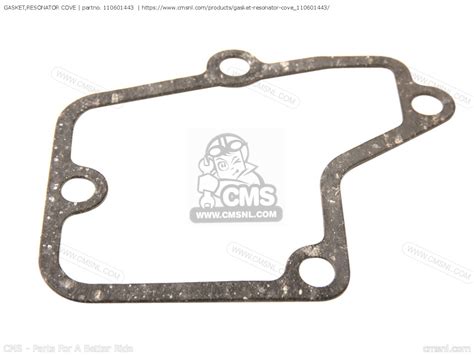 110601443 Gasket Resonator Cove Mca Kawasaki Buy The 11060 1443 At