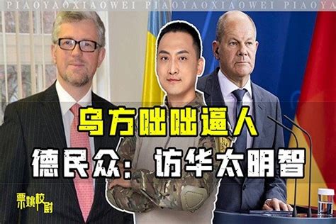 乌方咄咄逼人，一顿操作把德国从上到下惹怒，德民众：访华太明智 凤凰网视频 凤凰网