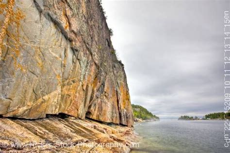 Agawa Rock Pictographs Trail Lake Superior Lake Superior Provincial Park Ontario Canada