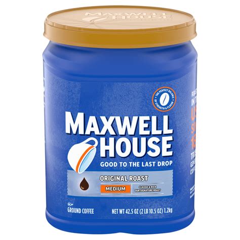 Save On Maxwell House Original Medium Roast Coffee Ground Order