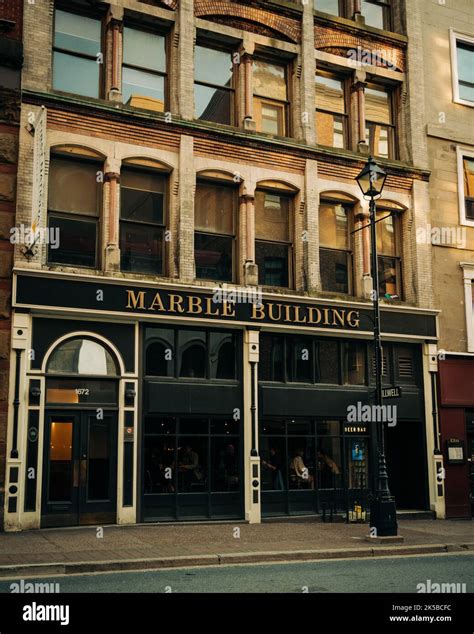 Marble Building architecture, Halifax, Nova Scotia, Canada Stock Photo ...