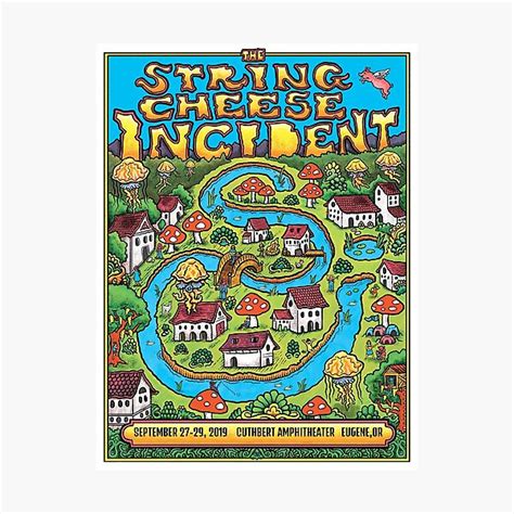 Artwork The String Cuthbert Amphitheatre Cheese Incident Tour