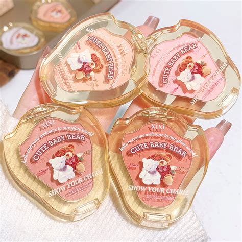 XIXI Powder Blush Natural Nude Makeup Highlighter And Contour Purple Pink Blue Orange Matte