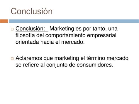 Filosofías Del Marketing Conclusión Hot Sex Picture