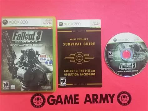 Fallout 3 Dlcs The Pitt And Operation Anchorage Xbox 360