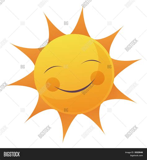 Cartoon Sun Face Image & Photo (Free Trial) | Bigstock