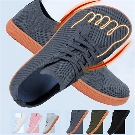 Sapatos De Caminhada De Malha Respir Vel Unissex Sapatos Masculinos