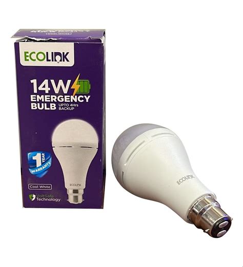 Watt Ecolink Led Emergency Bulb Base Type B At Rs Piece In