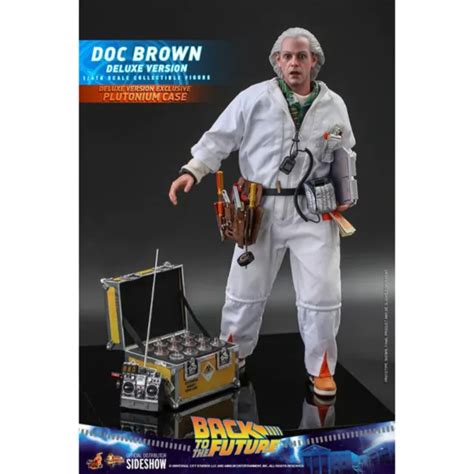 HOT TOYS BACK To The Future Doc Brown Deluxe Sixth Scale Figure NEW IN STOCK PicClick UK