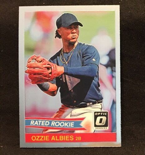 Donruss Optic Ozzie Albies Retro Rated Rookie Insert Rr Braves