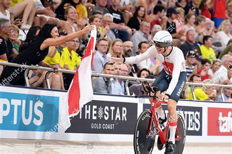 Charlie Tanfield England Celebrates Winning Gold Editorial Stock Photo