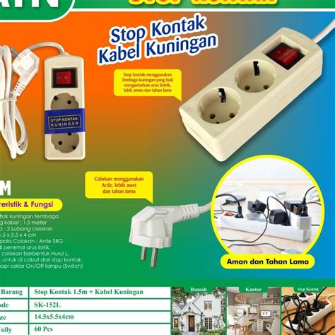 Jual Promo Besar Besaran 2022 Stop Kontak Kabelswitch Colokan Arde Atn