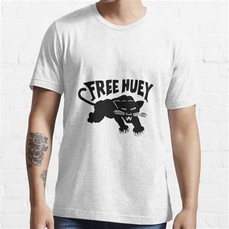 Free Huey T Shirt For Sale By Impactees Redbubble Black Panther