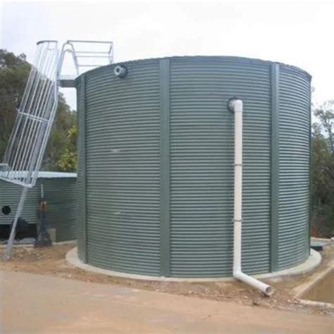 Corrugated Steel Tank Capacity 1000 5000 Liter Day At Best Price In