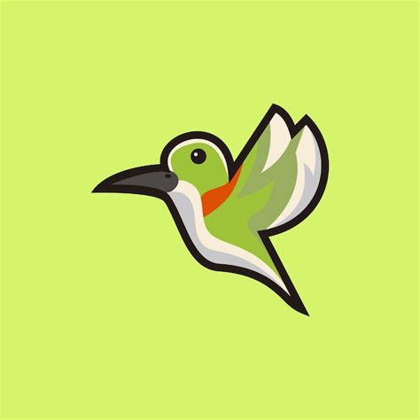 Premium Vector Modern Logo Hummingbird Vector