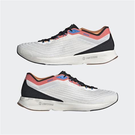 adidas Adizero Lightstrike Running Shoes Low - White | adidas LK