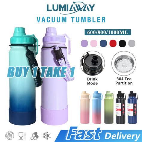 Stainless Steel Vacuum Thermos Cup Tumbler Keep Hot And Cold Vacuum Flask Ml Ml Ml
