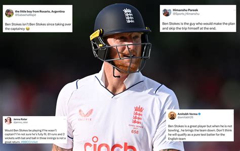 Needs To Do A Lot More As Captain Fans React After Ben Stokes