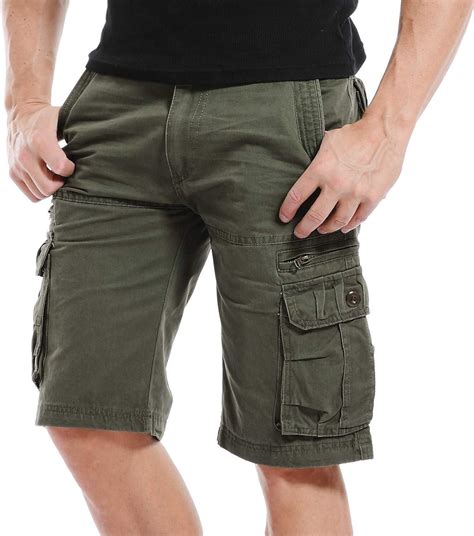 Laisla Fashion Cargo Shorts Men Short Pants Cargo Casual Classic