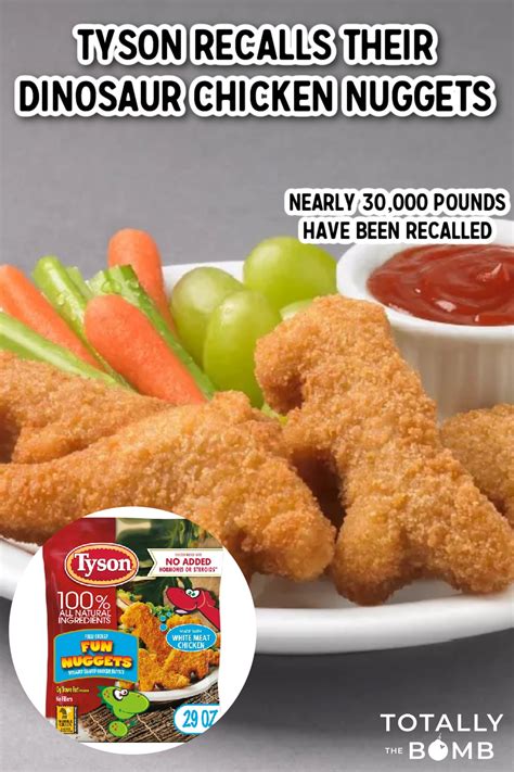 Tyson Just Recalled Nearly 30000 Pounds Of Their Dinosaur Chicken Nuggets