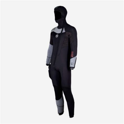 Combinaison Dynaflex Cagoule Mm Homme Aqualung Fadis Diving