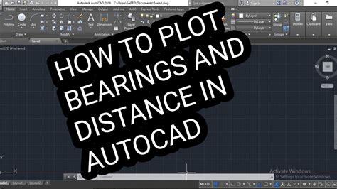 How To Plot Bearing In Autocad Using Excel Printable Online